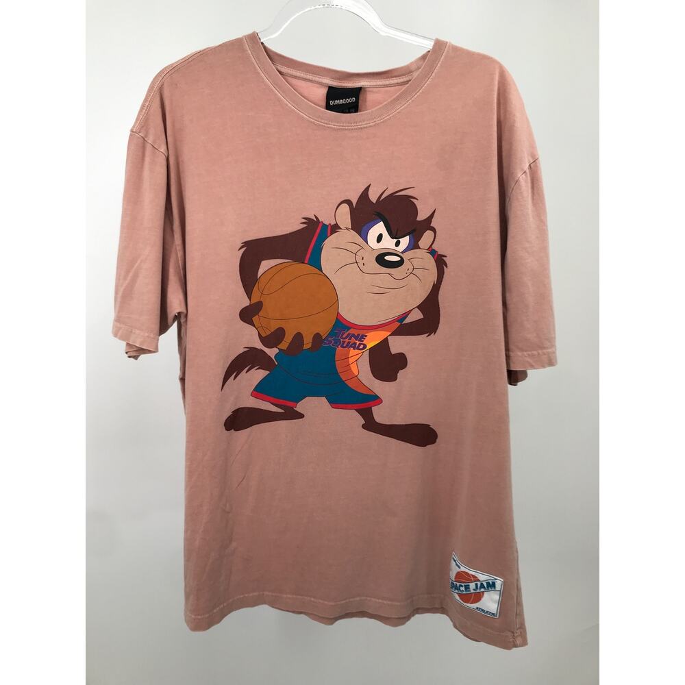DUMBGOOD Space Jam Tune Squad Taz Short Sleeve T-Shirt Size L